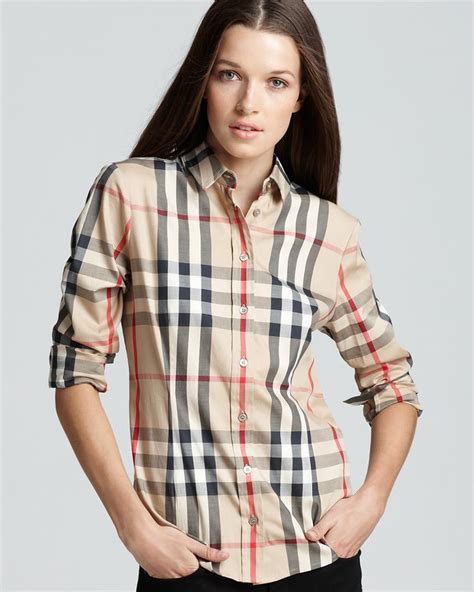 burberry shirt made in scotland|Burberry shirts for women.